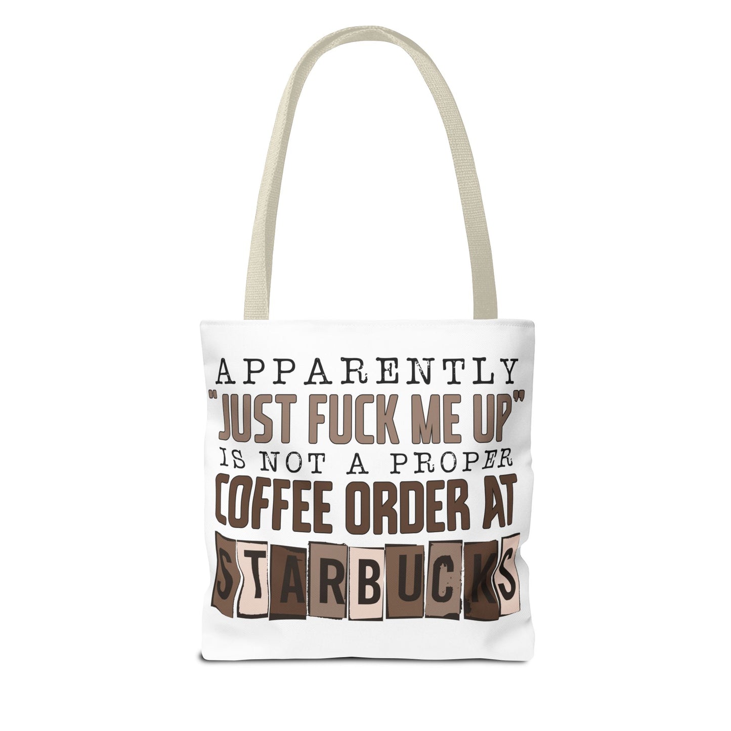 Just F*** me up Tote Bag | Stylish & Durable | Custom Designs | Perfect for Shopping or Travel