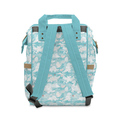 Lettie's Dinos Multifunctional Diaper Backpack