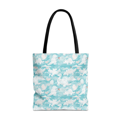 Lettie's dinos Tote Bag Eco-Friendly Tote Bag | Stylish & Durable | Custom Designs | Perfect for Shopping or Travel