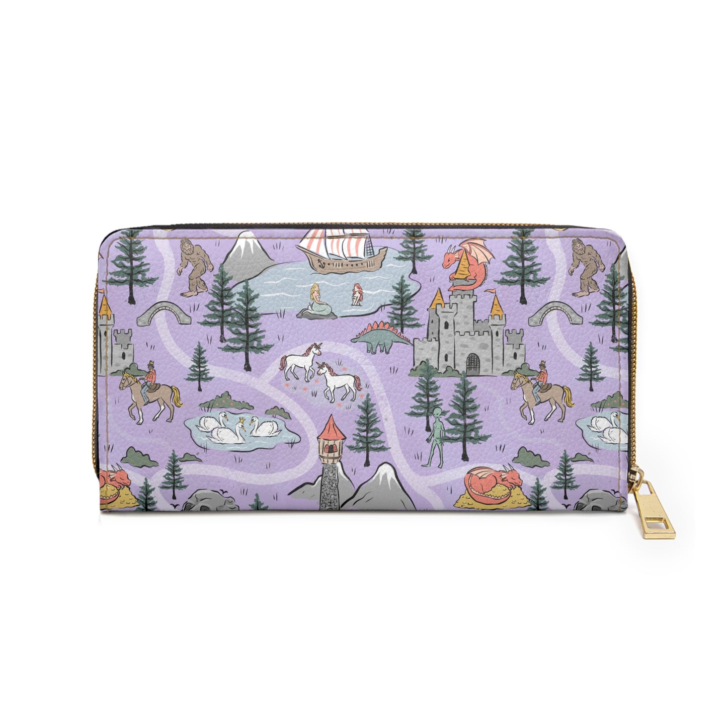 The Land of Make Believe  Zipper Wallet