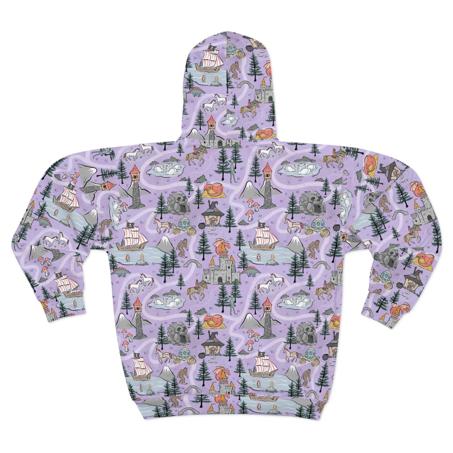 The Land of Make Believe  Unisex Zip Hoodie