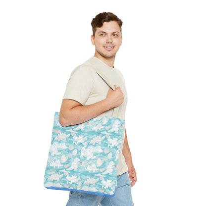 Lettie's dinos Tote Bag Eco-Friendly Tote Bag | Stylish & Durable | Custom Designs | Perfect for Shopping or Travel