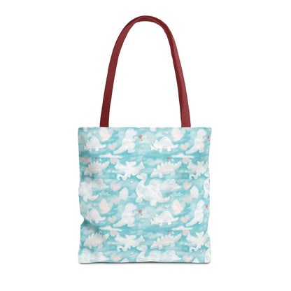 Lettie's dinos Tote Bag Eco-Friendly Tote Bag | Stylish & Durable | Custom Designs | Perfect for Shopping or Travel