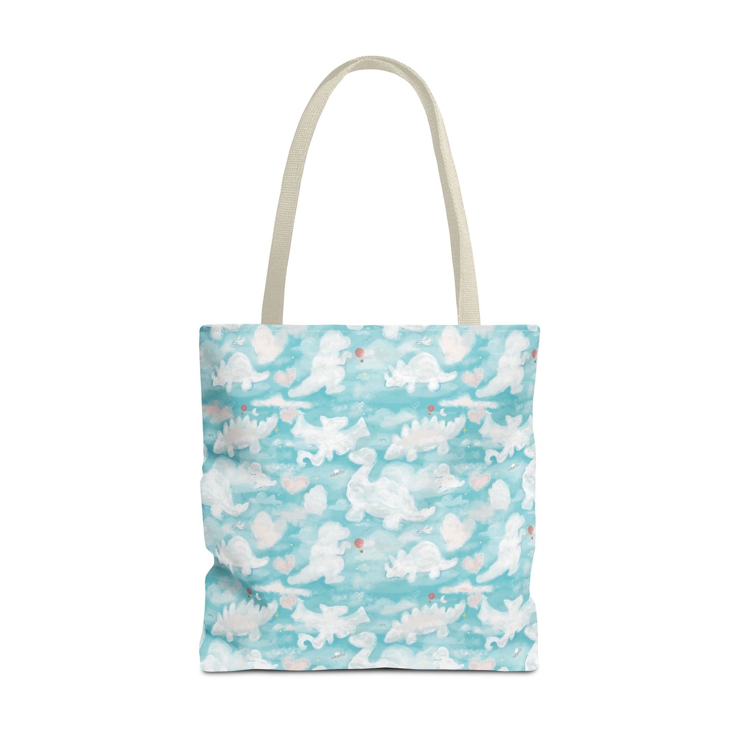 Lettie's dinos Tote Bag Eco-Friendly Tote Bag | Stylish & Durable | Custom Designs | Perfect for Shopping or Travel