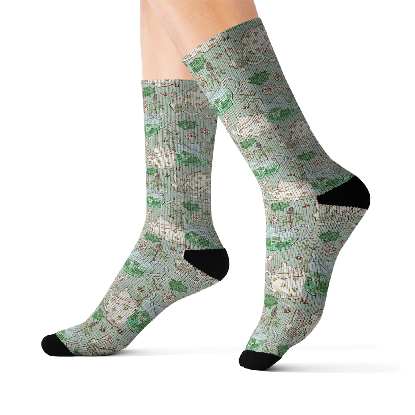 Tea POT Sublimation Socks