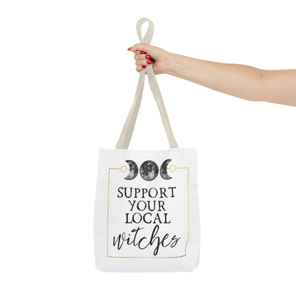 Support your local Witches Tote Bag Eco-Friendly Tote Bag | Stylish & Durable | Custom Designs | Perfect for Shopping or Travel