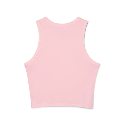 Tea POT Women's Micro Rib Racer Tank Top