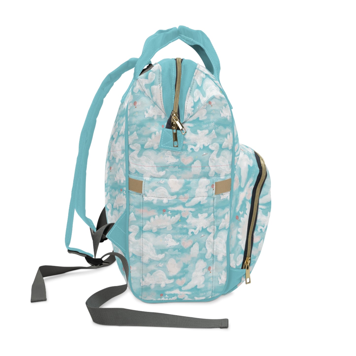 Lettie's Dinos Multifunctional Diaper Backpack