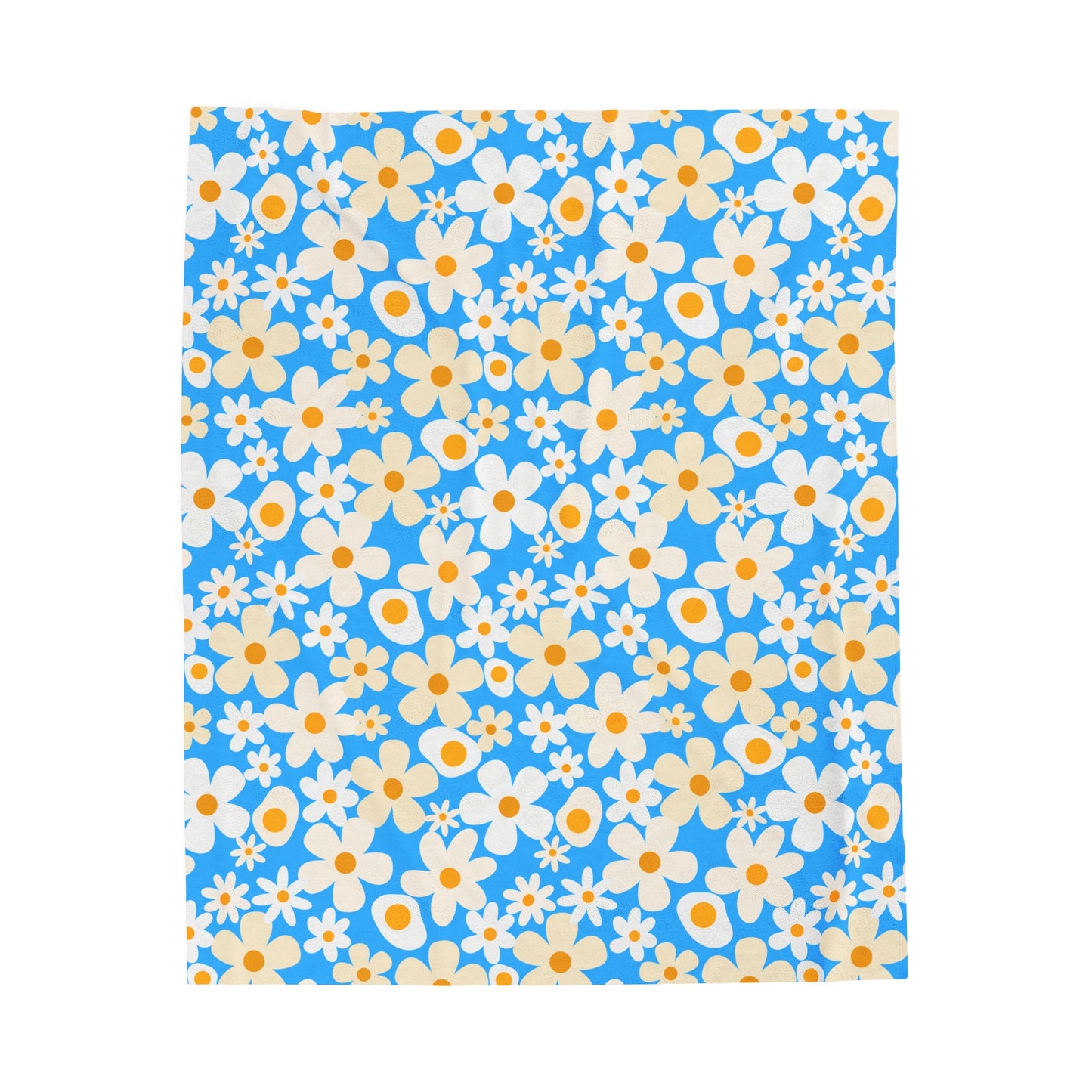 Yolk and Petal Velveteen Plush Blanket