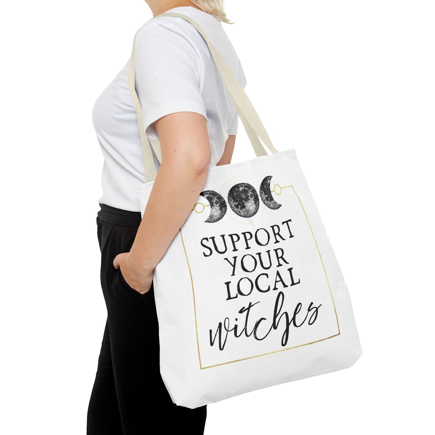 Support your local Witches Tote Bag Eco-Friendly Tote Bag | Stylish & Durable | Custom Designs | Perfect for Shopping or Travel