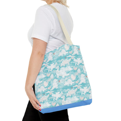 Lettie's dinos Tote Bag Eco-Friendly Tote Bag | Stylish & Durable | Custom Designs | Perfect for Shopping or Travel