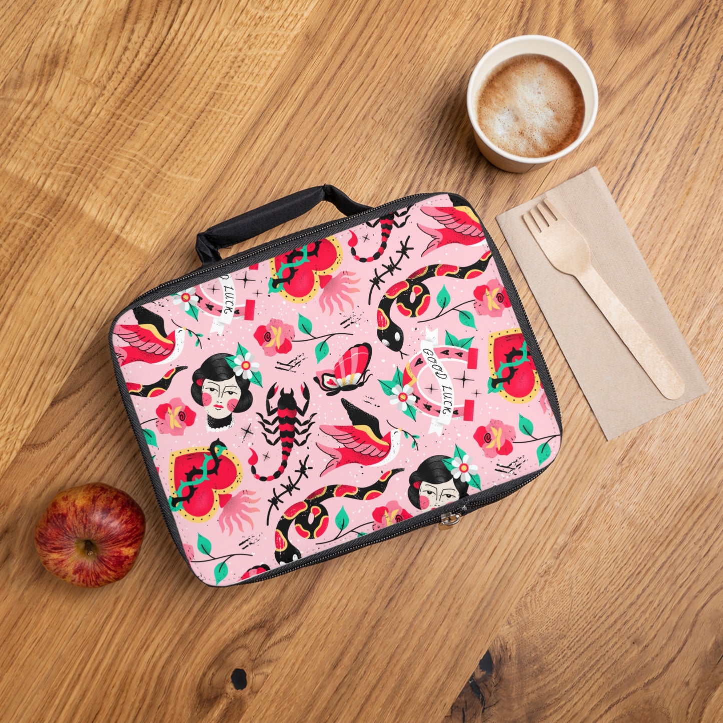 Pretty in INK Lunch Bag