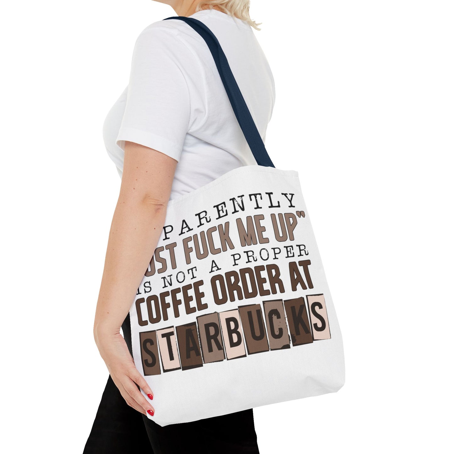 Just F*** me up Tote Bag | Stylish & Durable | Custom Designs | Perfect for Shopping or Travel