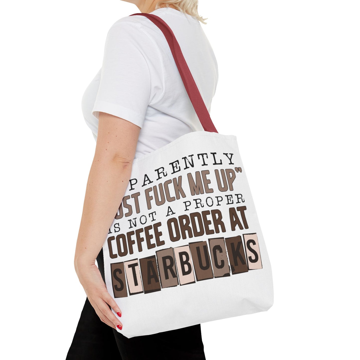 Just F*** me up Tote Bag | Stylish & Durable | Custom Designs | Perfect for Shopping or Travel