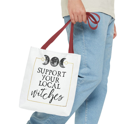 Support your local Witches Tote Bag Eco-Friendly Tote Bag | Stylish & Durable | Custom Designs | Perfect for Shopping or Travel