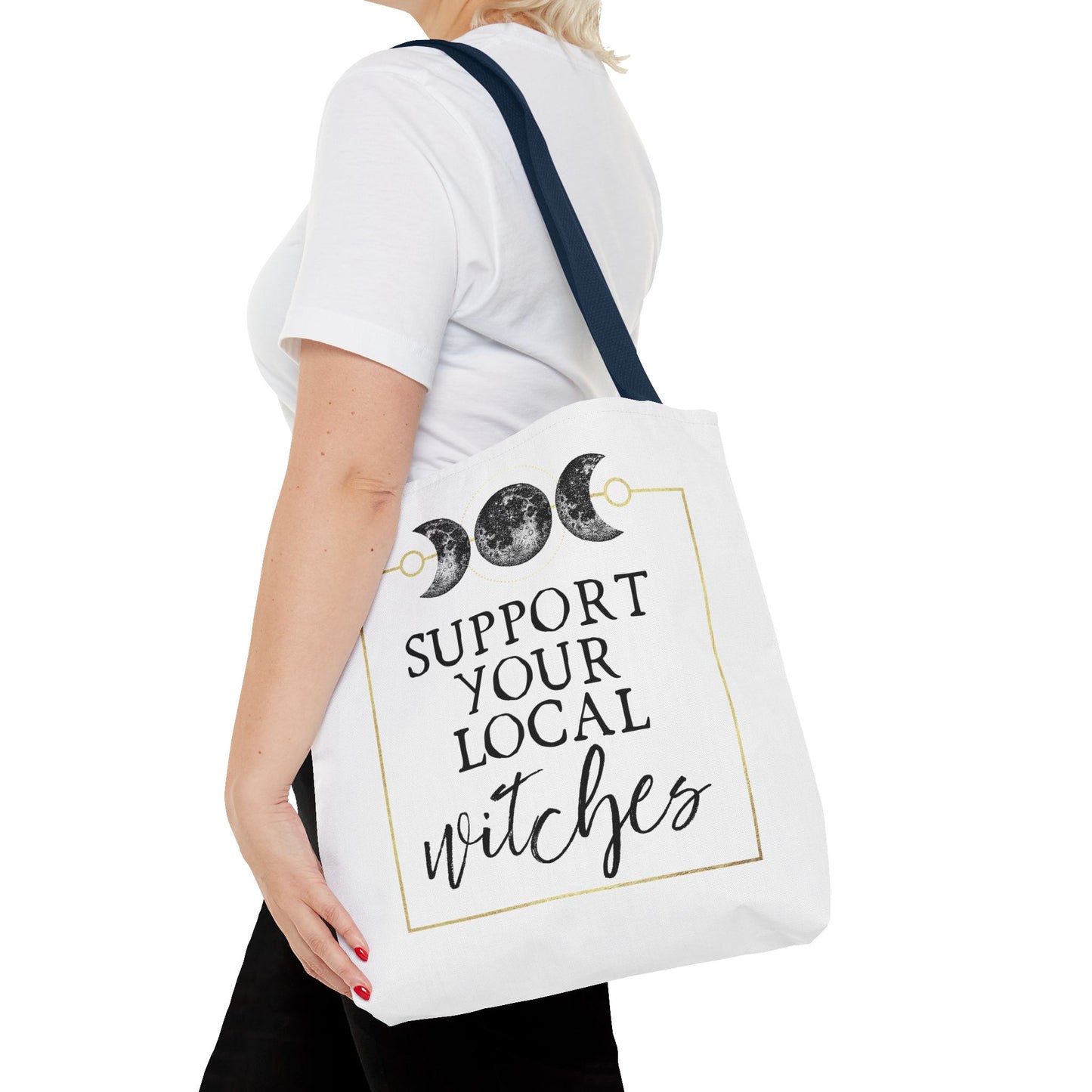 Support your local Witches Tote Bag Eco-Friendly Tote Bag | Stylish & Durable | Custom Designs | Perfect for Shopping or Travel