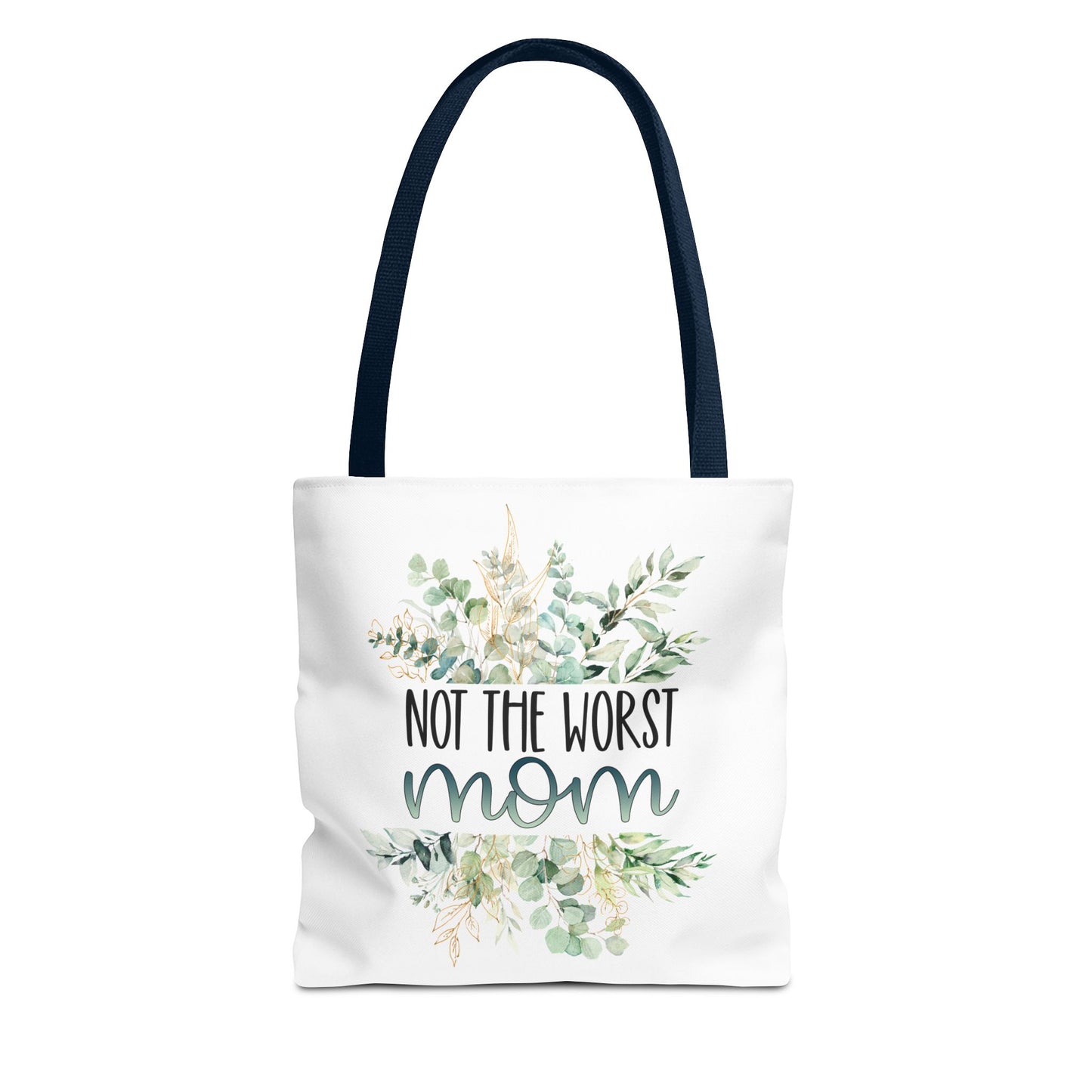 Not the Worst Mom Tote Bag Eco-Friendly Tote Bag | Stylish & Durable | Custom Designs | Perfect for Shopping or Travel