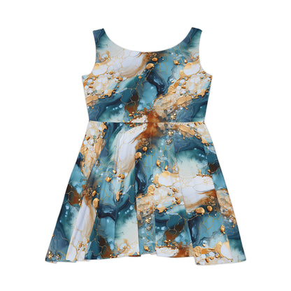 OMGeode Women's Skater Dress