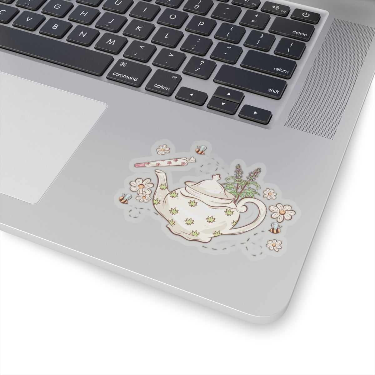 Tea POT Kiss-Cut Sticker