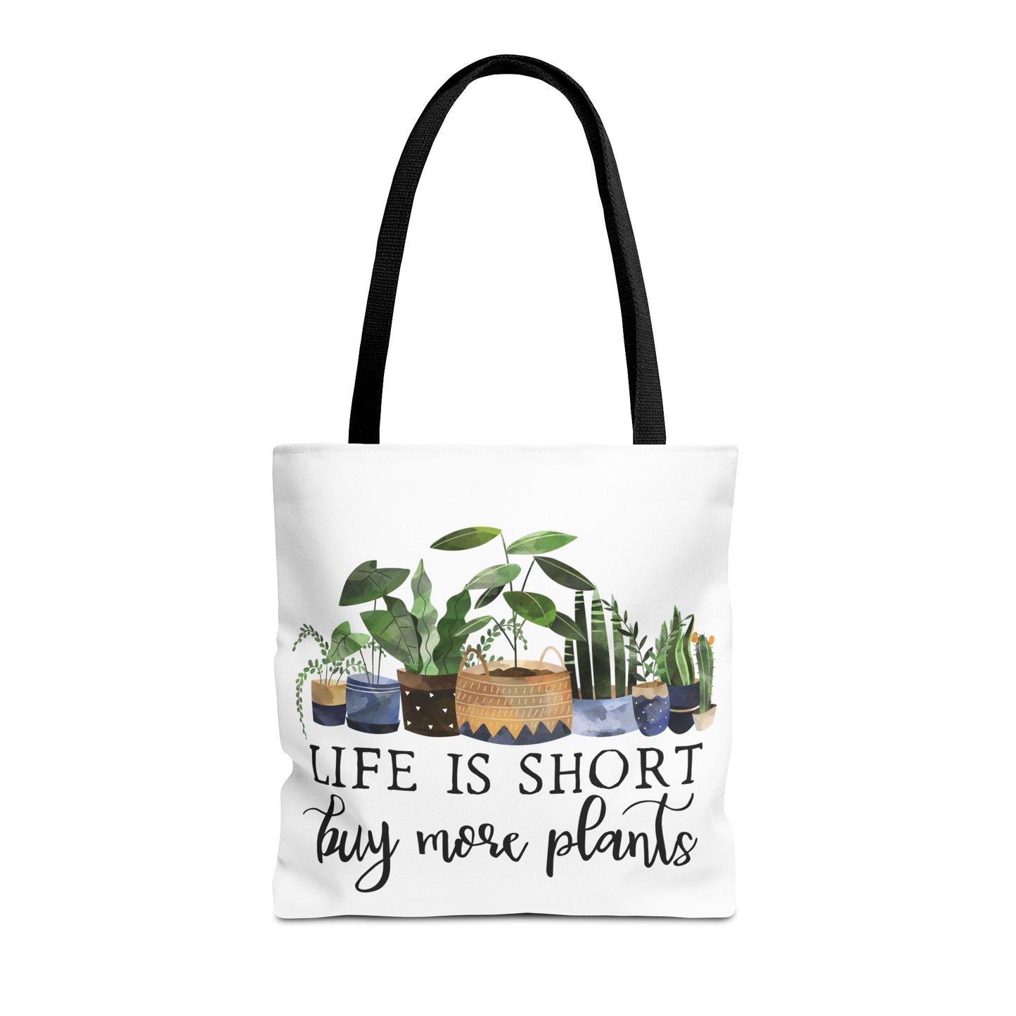 Buy More Plants Tote Bag Eco-Friendly Tote Bag | Stylish & Durable | Custom Designs | Perfect for Shopping or Travel