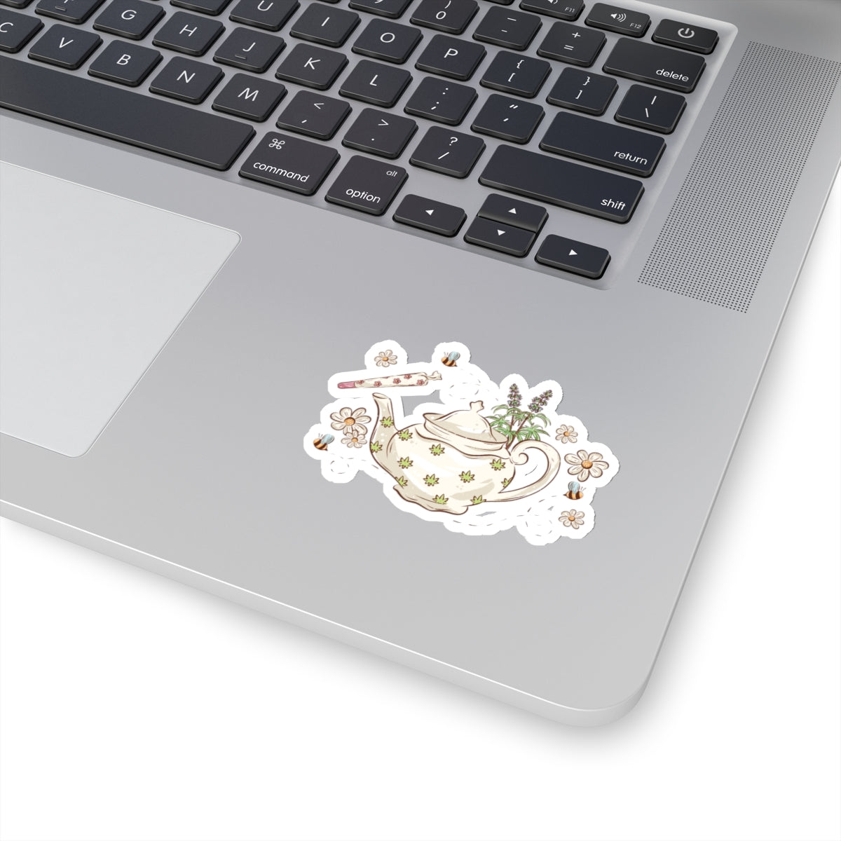 Tea POT Kiss-Cut Sticker