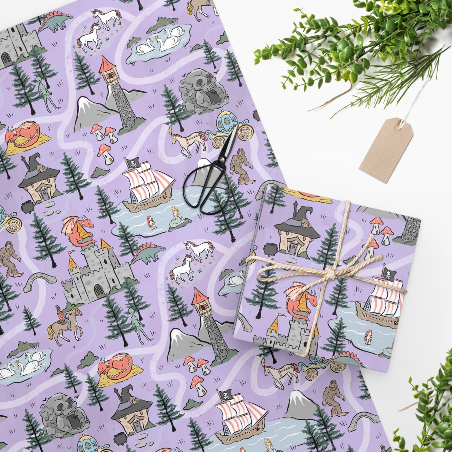 The Land of Make Believe  Wrapping Paper