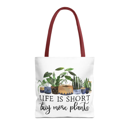 Buy More Plants Tote Bag Eco-Friendly Tote Bag | Stylish & Durable | Custom Designs | Perfect for Shopping or Travel