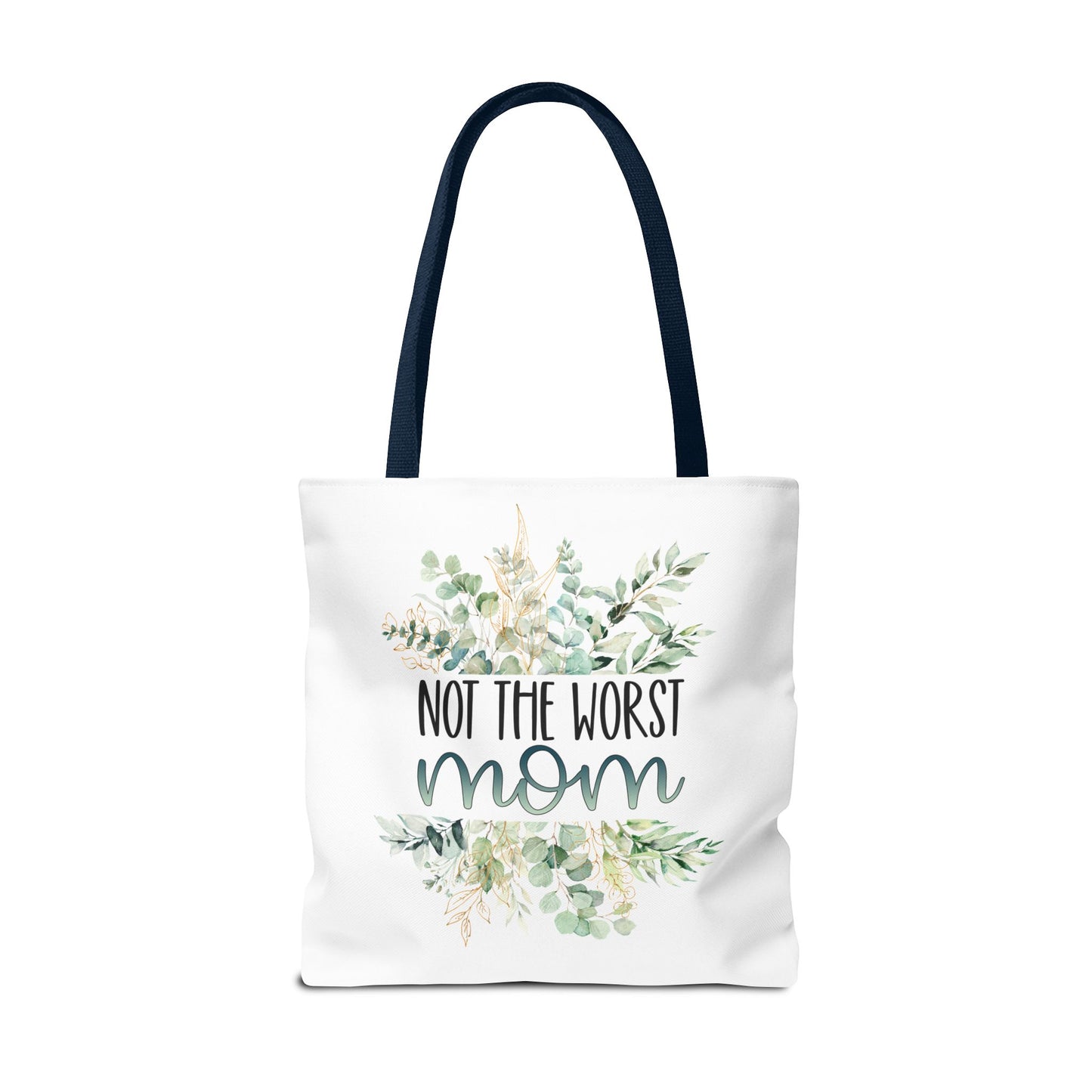 Not the Worst Mom Tote Bag Eco-Friendly Tote Bag | Stylish & Durable | Custom Designs | Perfect for Shopping or Travel