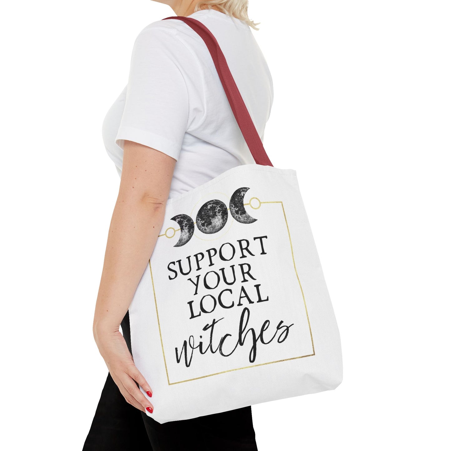 Support your local Witches Tote Bag Eco-Friendly Tote Bag | Stylish & Durable | Custom Designs | Perfect for Shopping or Travel