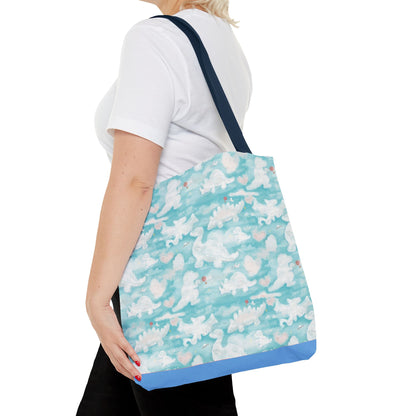 Lettie's dinos Tote Bag Eco-Friendly Tote Bag | Stylish & Durable | Custom Designs | Perfect for Shopping or Travel