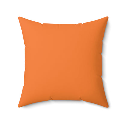 Yolk and Petal Spun Polyester Square Pillow