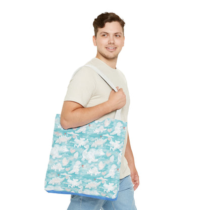 Lettie's dinos Tote Bag Eco-Friendly Tote Bag | Stylish & Durable | Custom Designs | Perfect for Shopping or Travel