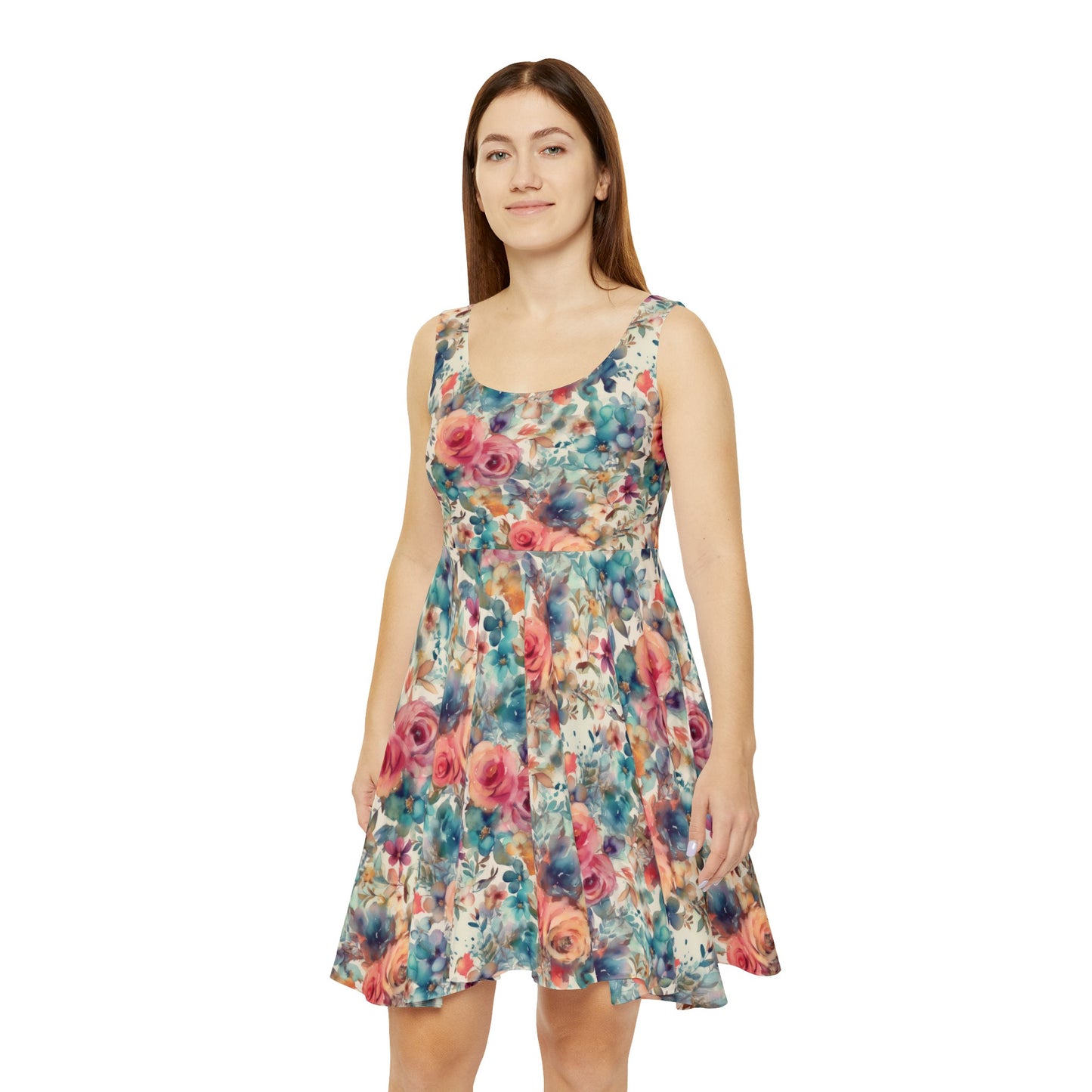 Seaside Blooms Women's Skater Dress