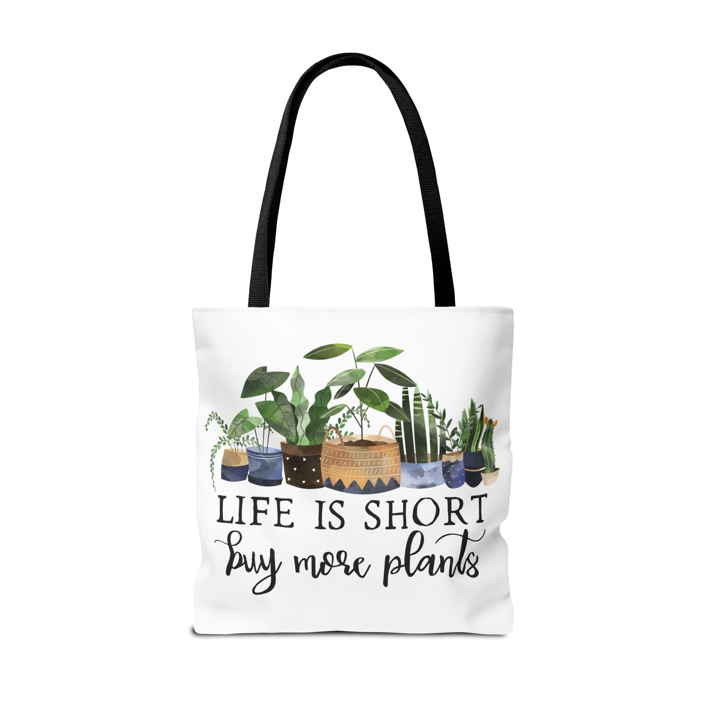 Buy More Plants Tote Bag Eco-Friendly Tote Bag | Stylish & Durable | Custom Designs | Perfect for Shopping or Travel