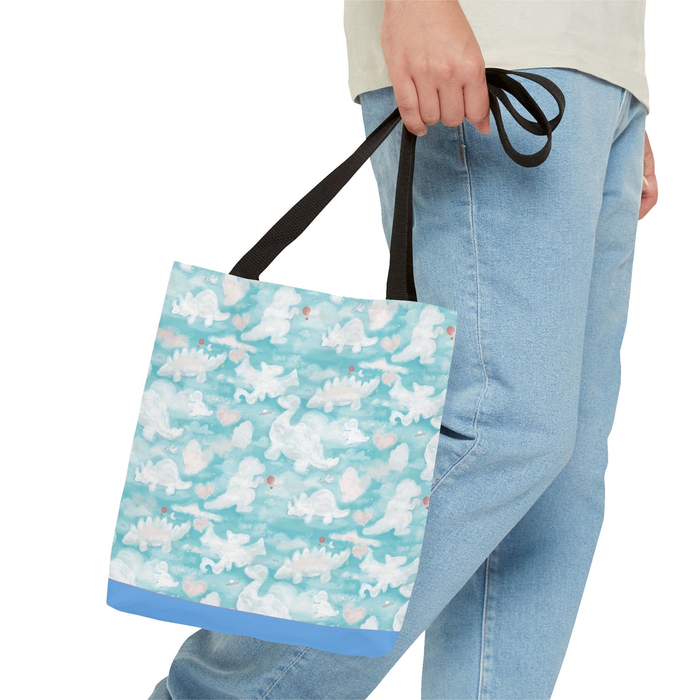 Lettie's dinos Tote Bag Eco-Friendly Tote Bag | Stylish & Durable | Custom Designs | Perfect for Shopping or Travel