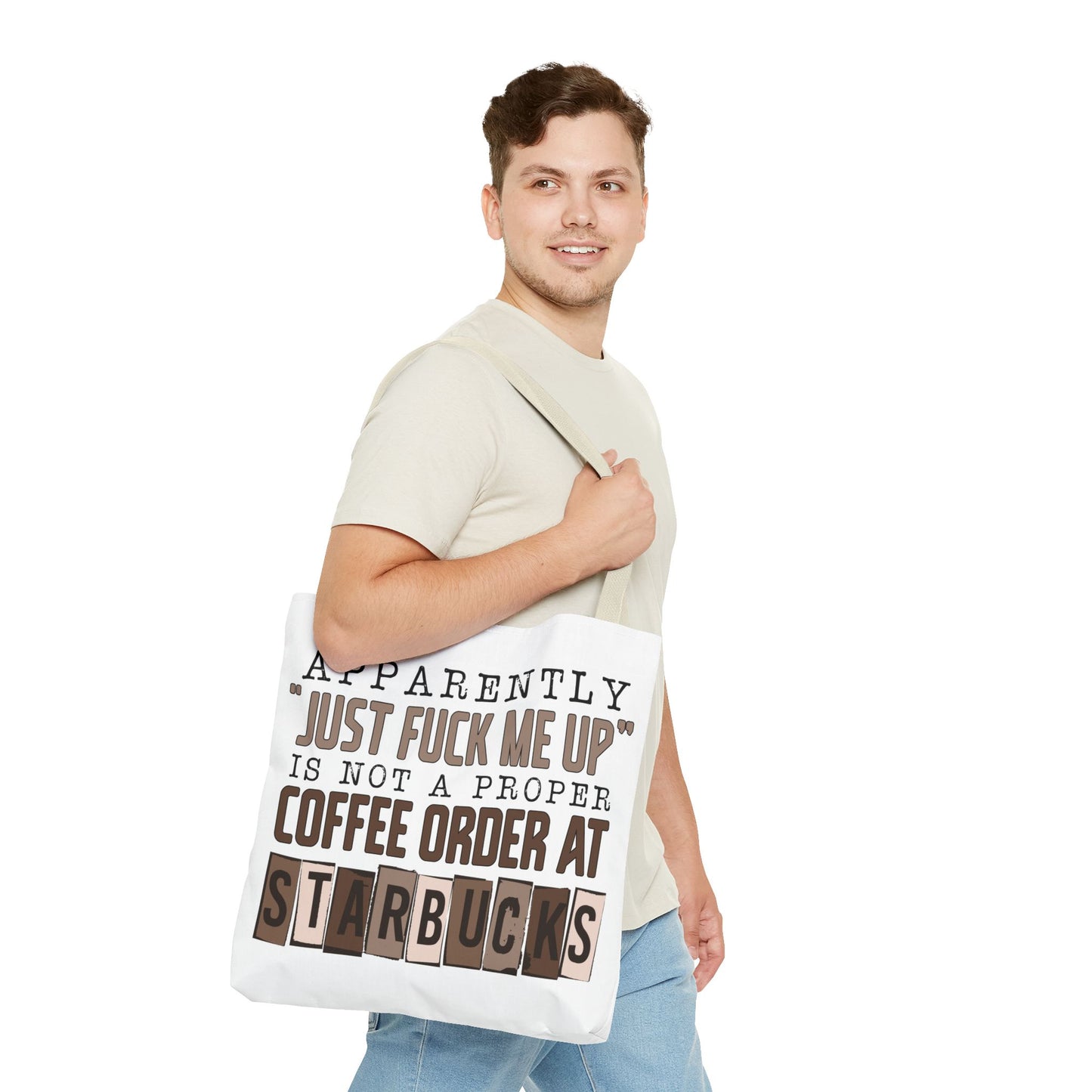 Just F*** me up Tote Bag | Stylish & Durable | Custom Designs | Perfect for Shopping or Travel