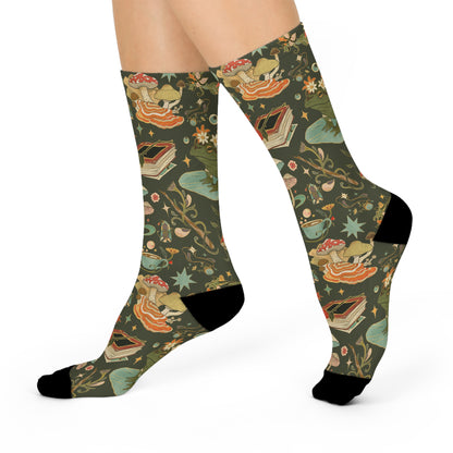 Cottage to the Core Cushioned Crew Socks