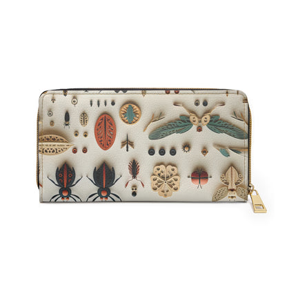 Bugs and Kisses Zipper Wallet