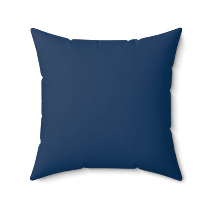 Smile and Wave Spun Polyester Square Pillow