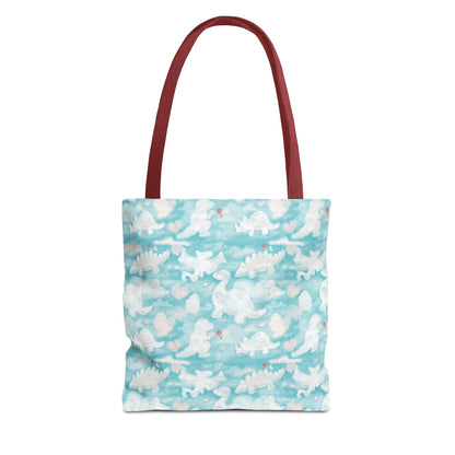 Lettie's dinos Tote Bag Eco-Friendly Tote Bag | Stylish & Durable | Custom Designs | Perfect for Shopping or Travel