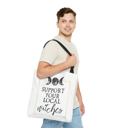 Support your local Witches Tote Bag Eco-Friendly Tote Bag | Stylish & Durable | Custom Designs | Perfect for Shopping or Travel