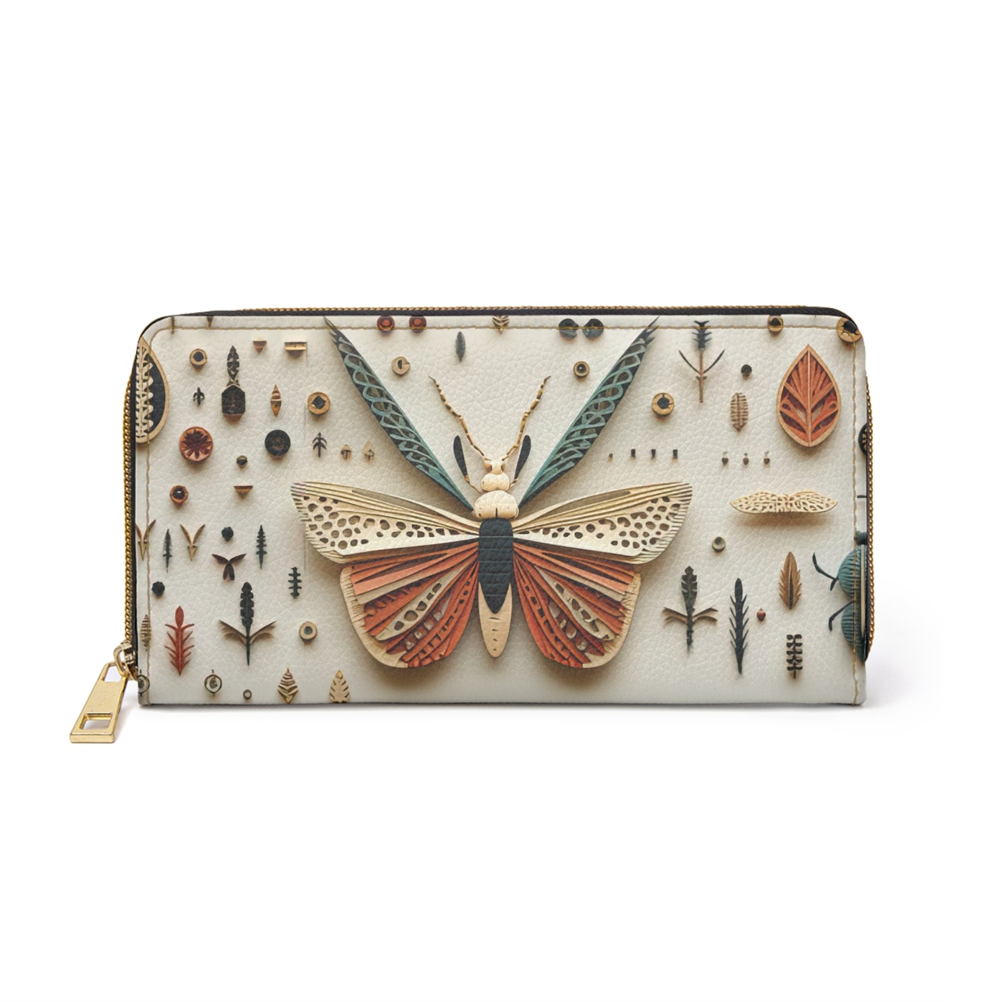 Bugs and Kisses Zipper Wallet