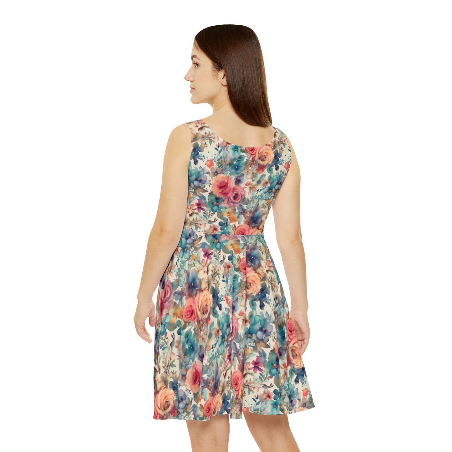 Seaside Blooms Women's Skater Dress