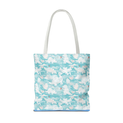 Lettie's dinos Tote Bag Eco-Friendly Tote Bag | Stylish & Durable | Custom Designs | Perfect for Shopping or Travel