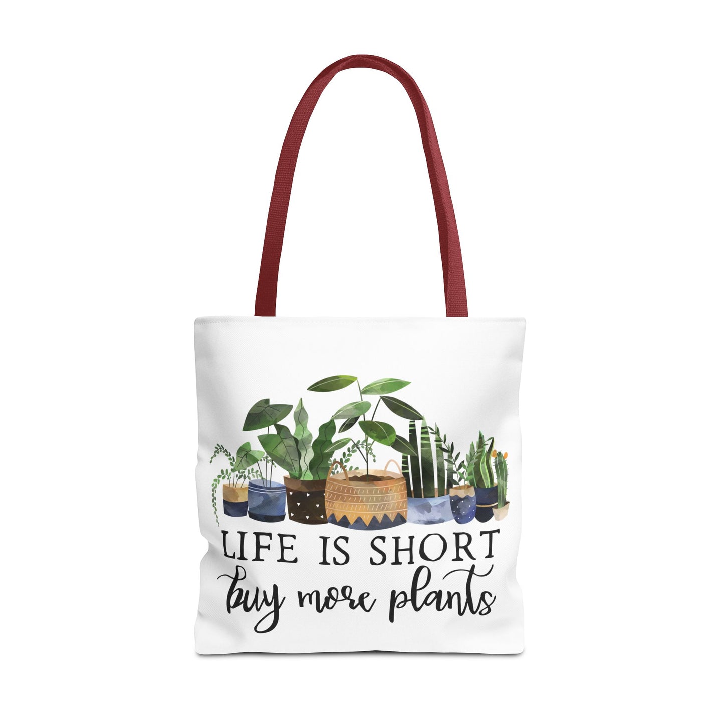 Buy More Plants Tote Bag Eco-Friendly Tote Bag | Stylish & Durable | Custom Designs | Perfect for Shopping or Travel