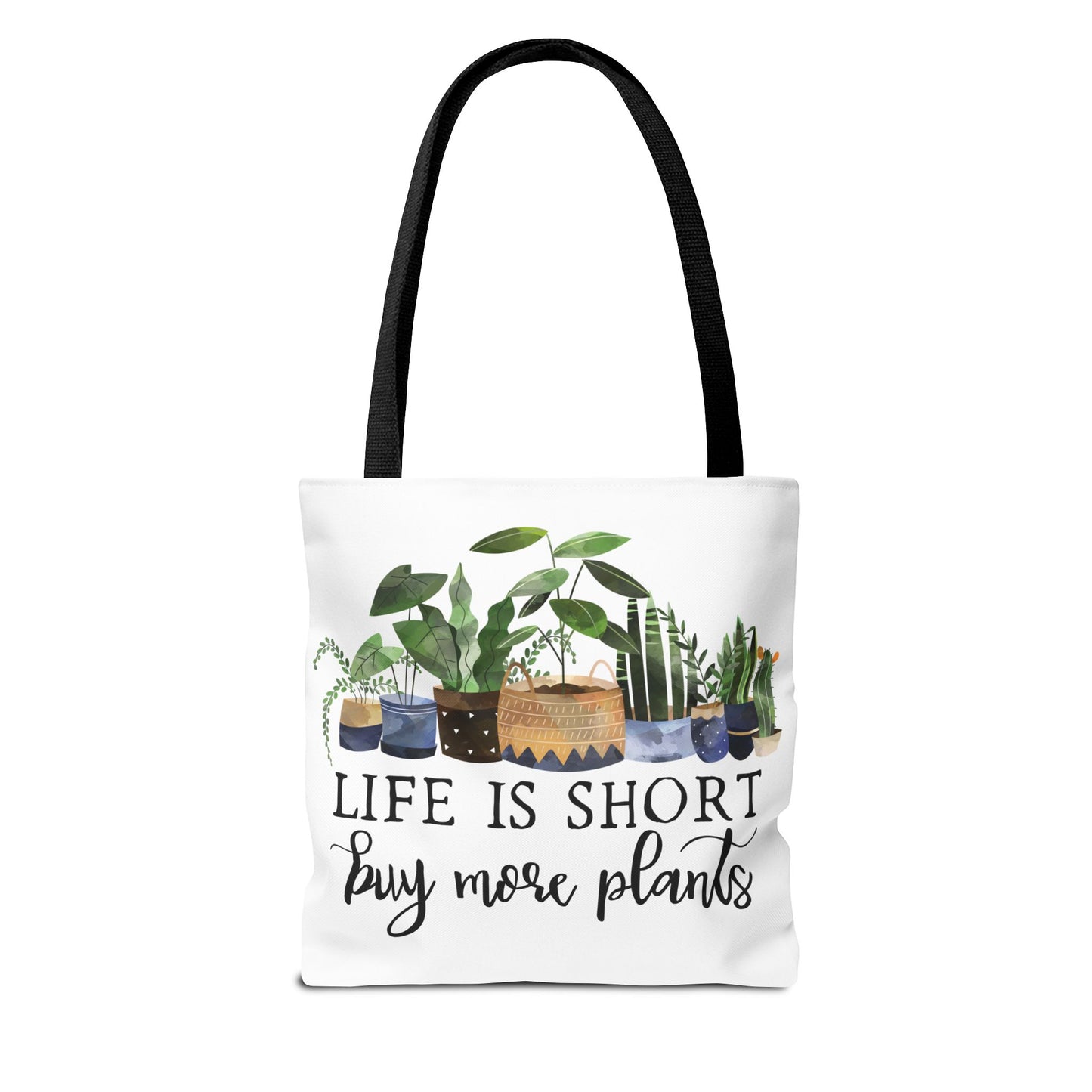 Buy More Plants Tote Bag Eco-Friendly Tote Bag | Stylish & Durable | Custom Designs | Perfect for Shopping or Travel