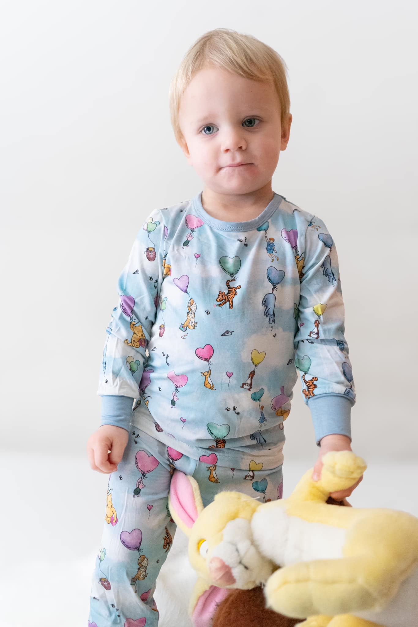 On Cloud Nine Bamboo 2 Piece Pajamas Classic Winnie the Pooh RTS