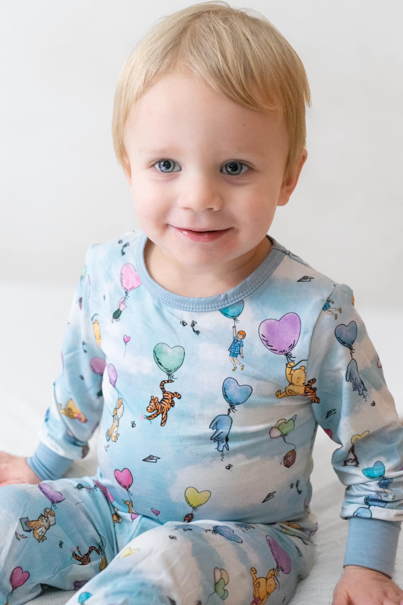 On Cloud Nine Bamboo 2 Piece Pajamas Classic Winnie the Pooh RTS