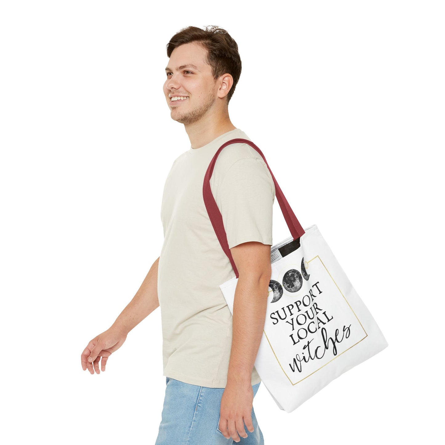 Support your local Witches Tote Bag Eco-Friendly Tote Bag | Stylish & Durable | Custom Designs | Perfect for Shopping or Travel