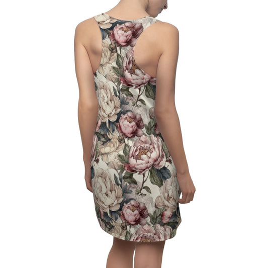 A Peony for your thoughts Women's Cut & Sew Racerback Dress